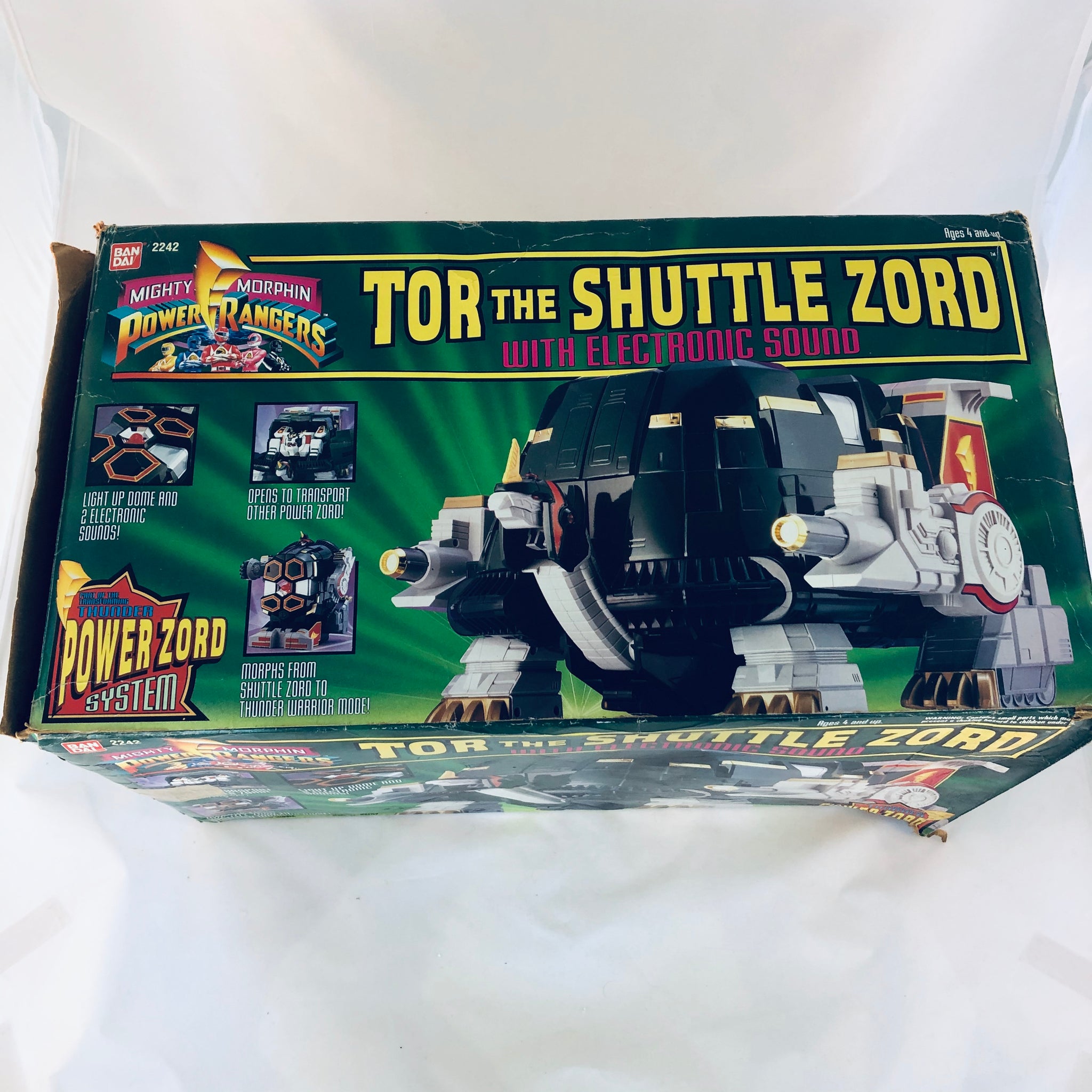 1994 Bandai Mighty Morphin Power Rangers Tor The Shuttle offers Zord READ LISTING