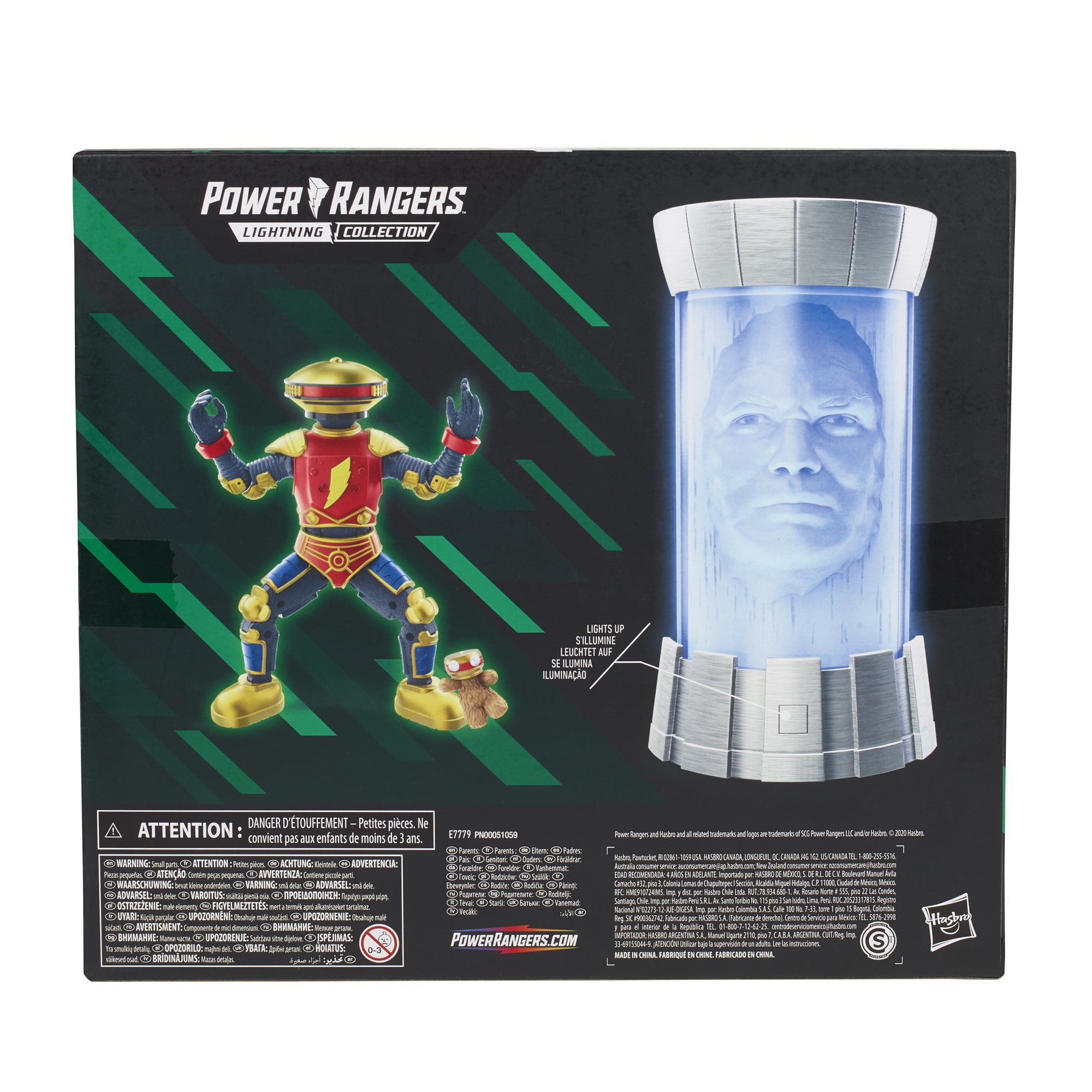 Power Rangers deals Lightning Collection Zordon & Alpha 5 - Hasbro, MMPR