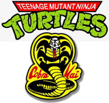 Playmates Teenage Mutant Ninja Turtles vs Cobra Kai: Raphael vs. John Kreese 2-Pack